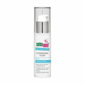 Увлажняющий защитный флюид для лица Sebamed Anti-Pollution Hydrating Fluid SPF 20, 30 мл Увлажняющий защитный флюид для лица Sebamed Anti-Pollution Hydrating Fluid SPF 20, 30 мл