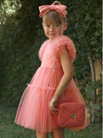 Abel & Lula Елегантне плаття 5047 Рожевий Regular Fit Abel & Lula Елегантне плаття 5047 Рожевий Regular Fit