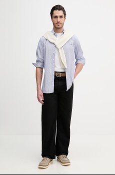 Хлопковая рубашка Hackett London