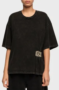 Женская черная футболка Черный M Bimba Y Lola 261BR7410.10035