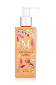Йогурт-шиммер для тела MONIQUE Highlighter Golden Glow, 200 мл