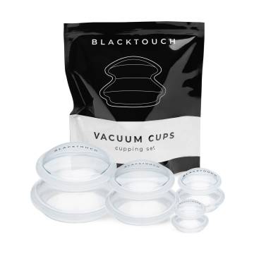 Набор антицеллюлитных вакуумных банок для тела BlackTouch Vacuum Cups Cupping Set прозрачный, 4 шт Набор антицеллюлитных вакуумных банок для тела BlackTouch Vacuum Cups Cupping Set прозрачный, 4 шт