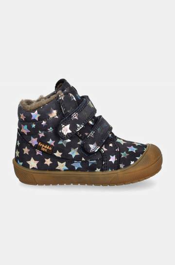 Детские кожаные зимние ботинки Froddo OLLIE WOOL TEX цвет синий G2110138 Детские кожаные зимние ботинки Froddo OLLIE WOOL TEX цвет синий G2110138
