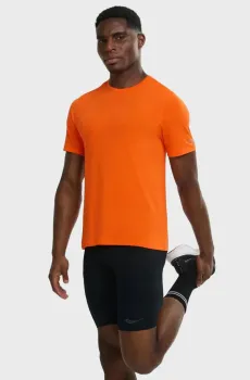 Мужская оранжевая футболка STOPWATCH Оранжевый XL Saucony SAM800377-FIRH