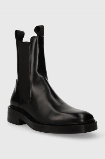 Кожаные полусапожки Gant Fallwi женские цвет чёрный на плоском ходу 27551333.G00 Кожаные полусапожки Gant Fallwi женские цвет чёрный на плоском ходу 27551333.G00