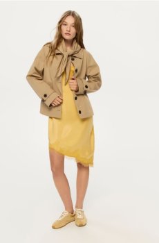 Reserved - Сукня-міні - жовтий - 339HK-11X