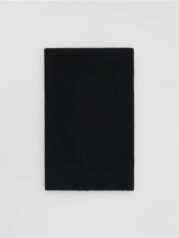 Reserved - LADIES` SCARF - чорний - 701FD-99X