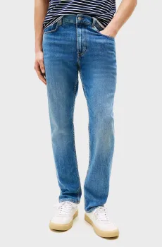 Мужские синие джинсы CORE HARLEM STONE BLUE Синий 33-32 Tommy Hilfiger MW0MW39043