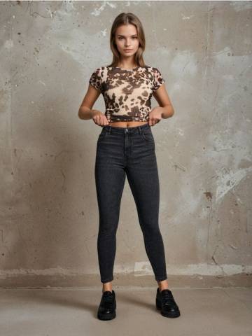 Джинсы skinny fit - сірий Джинсы skinny fit - сірий