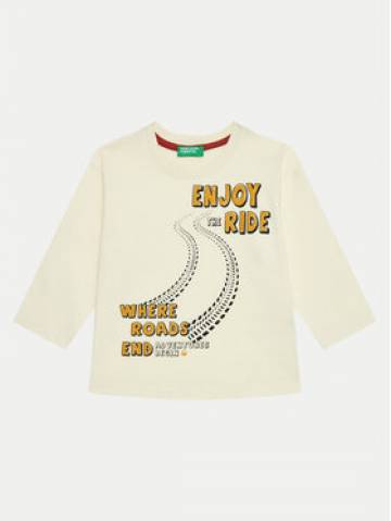 United Colors Of Benetton Блузка 3EG9G10GH Бежевий Regular Fit United Colors Of Benetton Блузка 3EG9G10GH Бежевий Regular Fit