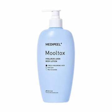 Увлажняющий лосьон для тела Medi-Peel Hyaluron Layer Mooltox Body Lotion, 400 мл Увлажняющий лосьон для тела Medi-Peel Hyaluron Layer Mooltox Body Lotion, 400 мл