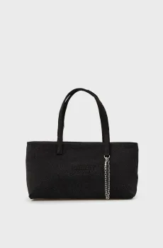 Женская черная джинсовая сумка COOL Черный ONESIZE Tommy Jeans AW0AW18268