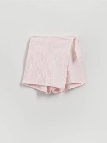 Reserved - Шорти з клапаном - пастельний рожевий - 577EI-03X