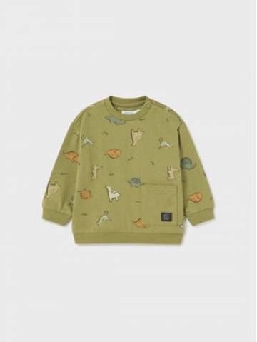 Mayoral Світшот 1416 Зелений Regular Fit Mayoral Світшот 1416 Зелений Regular Fit