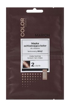 Уценка! Тонирующая маска Marion Color Esperto Color Toning для окрашенных волос коричневого оттенка, 2*20 мл