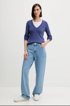 Хлопковый свитер United Colors of Benetton