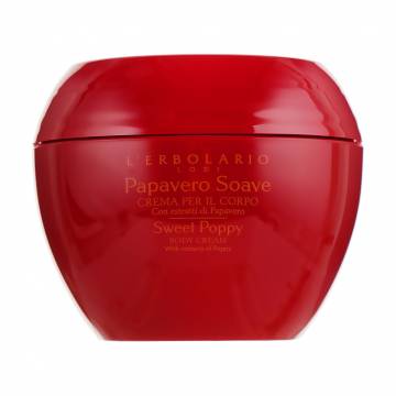 Крем для тела LErbolario Body Cream Sweet Poppy Сладкий мак, 200 мл Крем для тела LErbolario Body Cream Sweet Poppy Сладкий мак, 200 мл