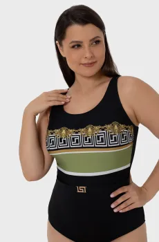 Женский черный купальник Черный 40C MARC&ANDRE L2512-P-491