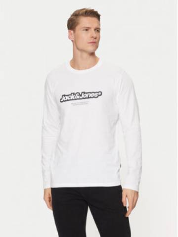 Jack&Jones Longsleeve Vesterbro 12266419 Білий Relaxed Fit Jack&Jones Longsleeve Vesterbro 12266419 Білий Relaxed Fit