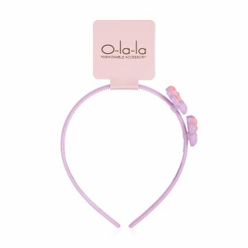 Детский обруч для волос O-la-la Happy сиреневый, 1 шт (23H536) Детский обруч для волос O-la-la Happy сиреневый, 1 шт (23H536)