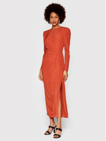 TWINSET Коктейльна сукня 222TP2090 Оранжевий Regular Fit TWINSET Коктейльна сукня 222TP2090 Оранжевий Regular Fit