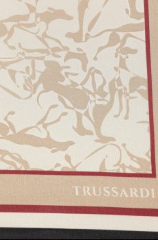 Шелковый платок на шею Trussardi