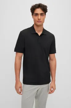 Мужское черное поло Черный XXL BOSS 50468362;001