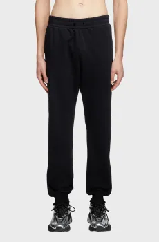 Мужские черные спортивные брюки Черный M Diesel A16402 0HYAT