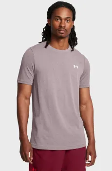Мужская пудровая футболка Vanish Seamless SS Розовый L Under Armour 1382801-015