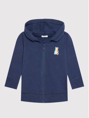 United Colors Of Benetton Світшот 3J70MM270 Cиній Regular Fit United Colors Of Benetton Світшот 3J70MM270 Cиній Regular Fit