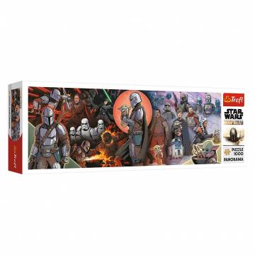 Пазл Trefl Panorama Star Wars Пригоди Мандалорця 1000 елементів (29052) Пазл Trefl Panorama Star Wars Пригоди Мандалорця 1000 елементів (29052)