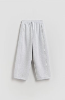 Reserved - Утеплені спортивні штани - світло-сірий - 455JZ-09M