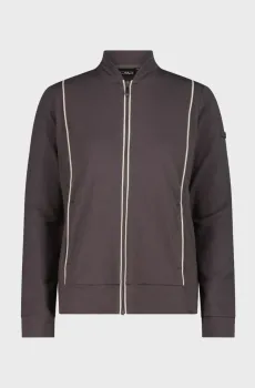 Женская коричневая спортивная кофта Коричневый 38 CMP 35D7456-Q955