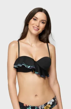Женский черный лиф от купальника Черный 38C MARC&ANDRE L2309-Y-962