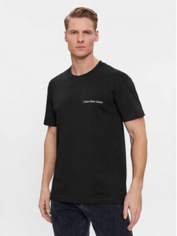 Calvin Klein Jeans Футболка Institutional J30J324671 Чорний Regular Fit Calvin Klein Jeans Футболка Institutional J30J324671 Чорний Regular Fit