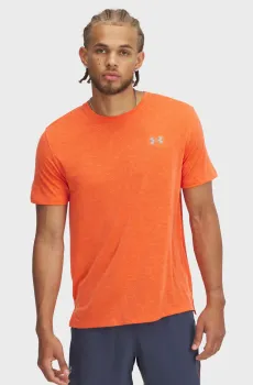 Мужская оранжевая футболка UA LAUNCH CAMO SHORTSLEEVE Оранжевый S Under Armour 1386681-847