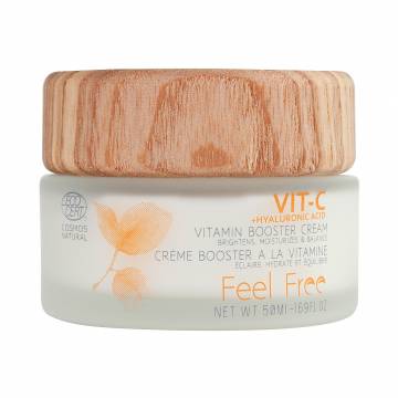 Уценка! Крем-бустер для лица Feel Free Vit C+ Hyaluronic Acid Vitamin Booster Cream с витамином С, 50 мл Уценка! Крем-бустер для лица Feel Free Vit C+ Hyaluronic Acid Vitamin Booster Cream с витамином С, 50 мл
