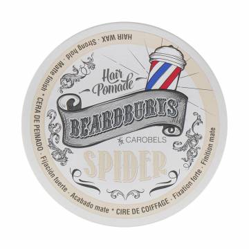 Мужская текстурирующая помада для укладки волос Beardburys Spider Hair Pomade, 100 мл Мужская текстурирующая помада для укладки волос Beardburys Spider Hair Pomade, 100 мл