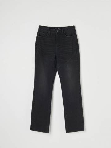 Джинси high waist straight - чорний Джинси high waist straight - чорний