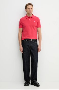 Хлопковое поло United Colors of Benetton