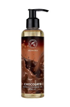 Масло косметическое для чувственного массажа Ароматика Chocolate Sensual Massage Oil Шоколад, 200 мл