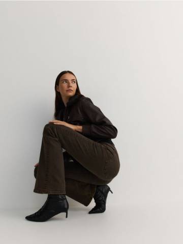 Reserved - LADIES` ANKLE BOOTS - чорний - 363CF-99X Reserved - LADIES` ANKLE BOOTS - чорний - 363CF-99X