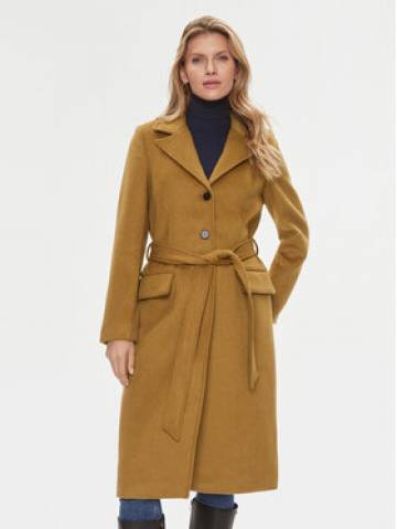 Bruuns Bazaar Вовняне пальто Catarina BBW2508 Коричневий Regular Fit Bruuns Bazaar Вовняне пальто Catarina BBW2508 Коричневий Regular Fit