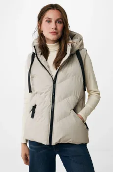 Женский бежевый жилет Бежевый S Mexx MF006806143W