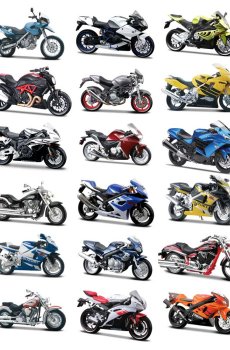 Мотоцикл Maisto Honda Suzuki Kawasaki в асорт (39300-01)