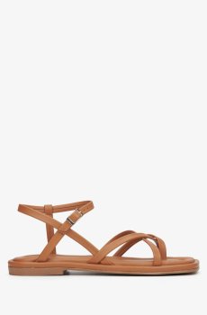 Сандалі шкіряні руді Estro ER00115136