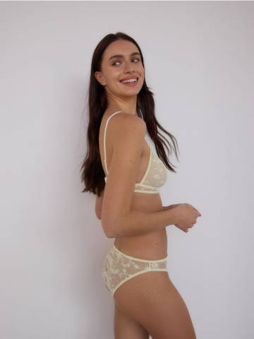 Reserved - LADIES` BRIEFS - світло-жовтий - 621CR-10X Reserved - LADIES` BRIEFS - світло-жовтий - 621CR-10X