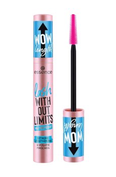 Водостойкая тушь для ресниц Essence Lash Without Limits Waterproof Extreme Lengthening & Volume Mascara 03 Black, 13 мл