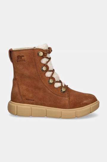 Полусапожки Sorel SOREL EXPLORER III JOAN женские цвет коричневый на плоском ходу с утеплением 2077981242 Полусапожки Sorel SOREL EXPLORER III JOAN женские цвет коричневый на плоском ходу с утеплением 2077981242