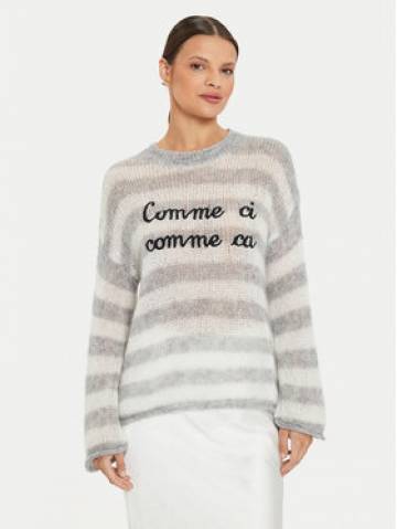 Kontatto Светр 3M0195 AI253M23.V068 Білий Relaxed Fit Kontatto Светр 3M0195 AI253M23.V068 Білий Relaxed Fit